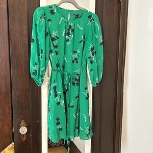 NWOT Ann Taylor Kelly Green Dress